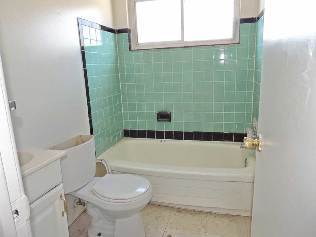 Before bathroom