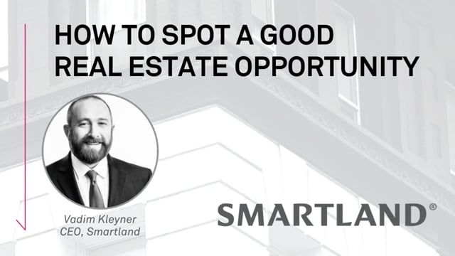 How to spot a good real estate opportunity